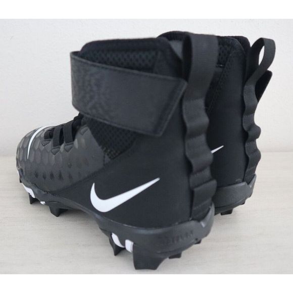 Nike BV0151 001 Men's Sz 7 W Black Force Savage Shark 2 Mid Football Cleats - Picture 7 of 10
